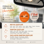 Baskılı Logolu Oto Kokusu